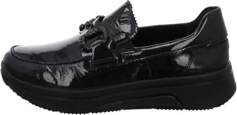 Ara Zwarte Loafers voor Vrouwen Black Dames