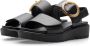 Ara Zwarte Platte Sandalen voor Vrouwen Black Dames - Thumbnail 4