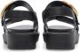 Ara Zwarte Platte Sandalen voor Vrouwen Black Dames - Thumbnail 6