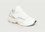 Arkk Copenhagen Witte Mesh Hardloopschoenen met Wave13 Zool White Heren - Thumbnail 4