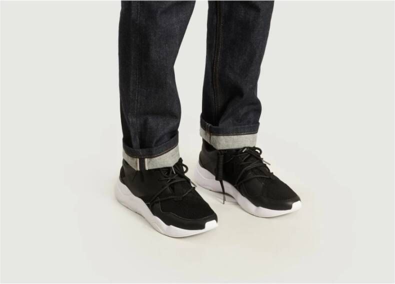 Arkk Copenhagen Zwarte Mesh Hardloopschoenen Black Heren