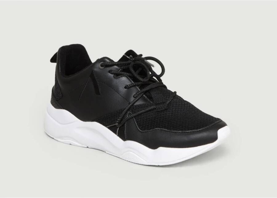 Arkk Copenhagen Zwarte Mesh Hardloopschoenen Black Heren