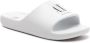 Armani Exchange Band Hiel Polyurethaan Slippers Lente Zomer Collectie White Dames - Thumbnail 12