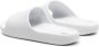 Armani Exchange Band Hiel Polyurethaan Slippers Lente Zomer Collectie White Dames - Thumbnail 13