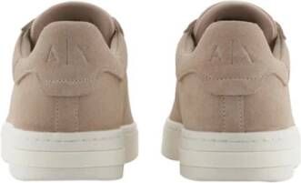 Armani Exchange Beige Sneakers Stijlvolle Sportschoenen Beige Heren