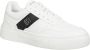 Armani Exchange Effen Vetersneakers White Dames - Thumbnail 4