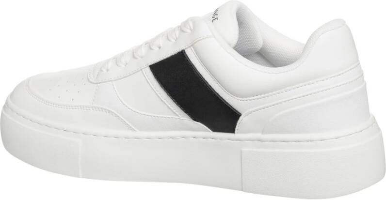 Armani Exchange Effen Vetersneakers White Dames