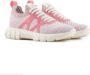 Armani Exchange Fuchsia Sneakers Comfortabel Stretch Multicolor Dames - Thumbnail 2