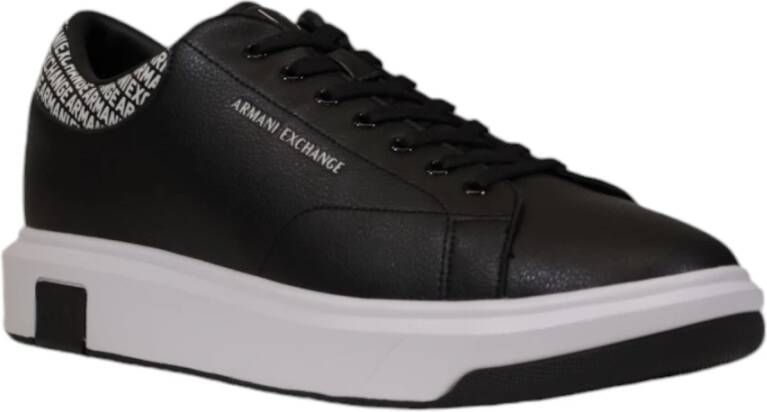 Armani Exchange Heren Schoenen Herfst Winter Collectie Black Heren