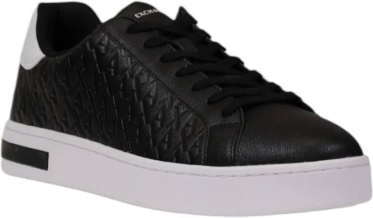 Armani Exchange Heren Schoenen Herfst Winter Collectie Polyester Black Heren