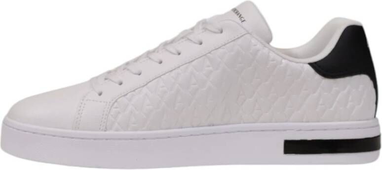 Armani Exchange Heren Schoenen Herfst Winter Collectie Polyester White Heren