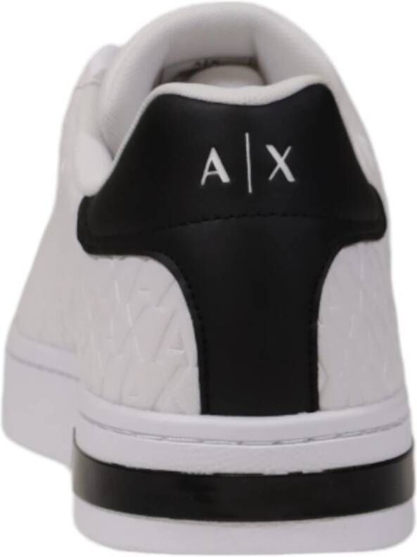 Armani Exchange Heren Schoenen Herfst Winter Collectie Polyester White Heren