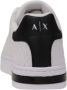 Armani Exchange Heren Schoenen Herfst Winter Collectie Polyester White Heren - Thumbnail 6