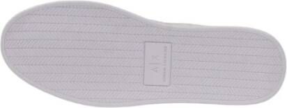 Armani Exchange Heren Schoenen Herfst Winter Collectie Polyester White Heren