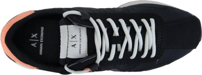 Armani Exchange Heren Veterschoenen Sneakers Black Heren