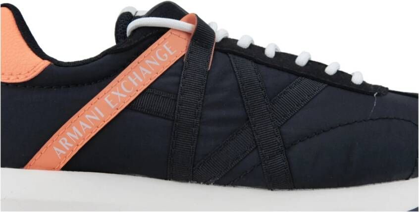 Armani Exchange Heren Veterschoenen Sneakers Black Heren