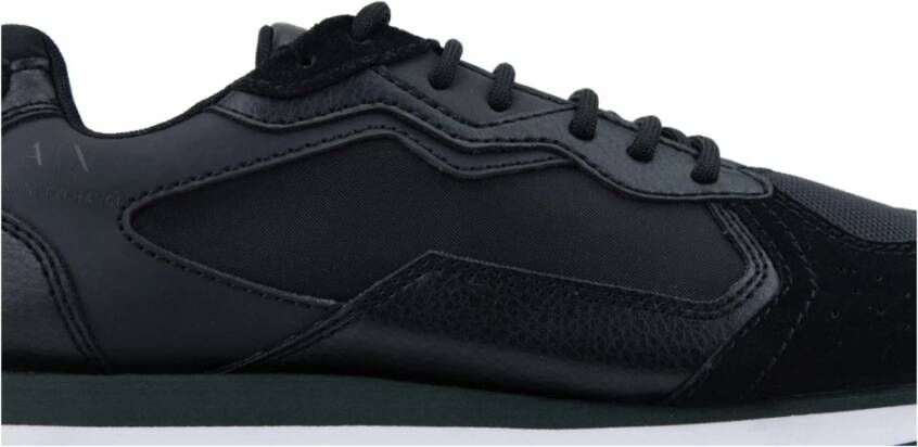 Armani Exchange Heren Veterschoenen Sneakers Black Heren