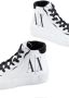 Armani Exchange Icon Project High-Top Sneakers White Dames - Thumbnail 4