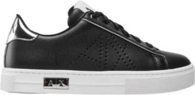 Armani Exchange Klassieke Sneakers Zwart Dames