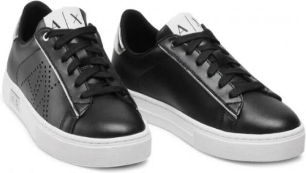 Armani Exchange Klassieke Sneakers Zwart Dames