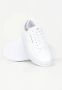 Armani Exchange Klassieke witte herensneakers White Heren - Thumbnail 6