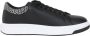 Armani Exchange Leren Sneaker Heren Herfst Winter Collectie Black Heren - Thumbnail 9