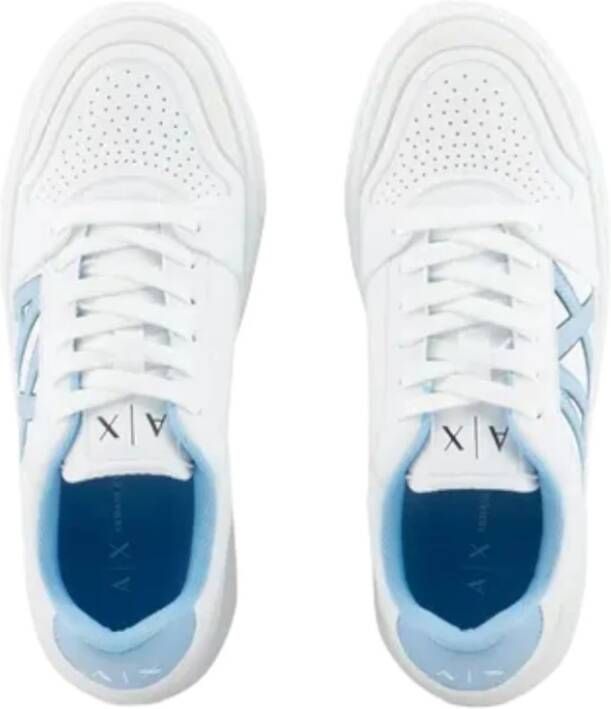 Armani Exchange Lage Sneakers Blue Dames