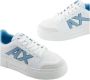 Armani Exchange Lage Sneakers Blue Dames - Thumbnail 5