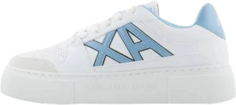 Armani Exchange Lage Sneakers Blue Dames