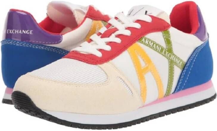 Armani Exchange Lage Sneakers Multicolor Dames