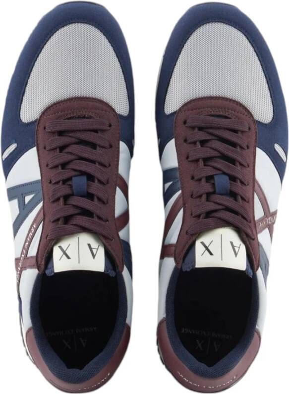 Armani Exchange Lage Sneakers Multicolor Heren