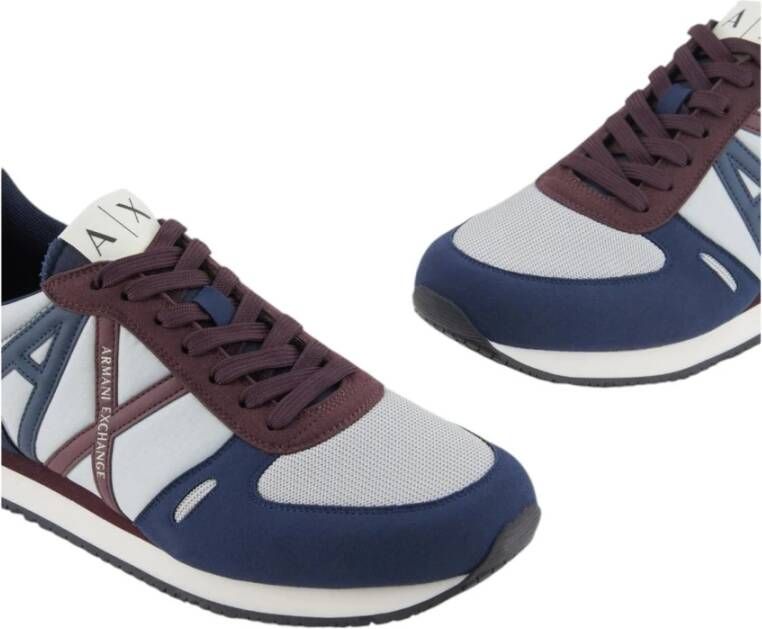 Armani Exchange Lage Sneakers Multicolor Heren