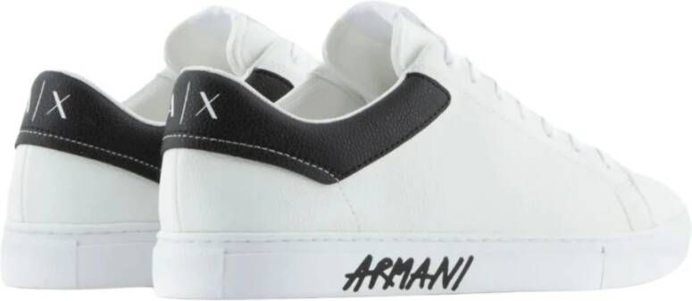 Armani Exchange Lage Sneakers White Heren