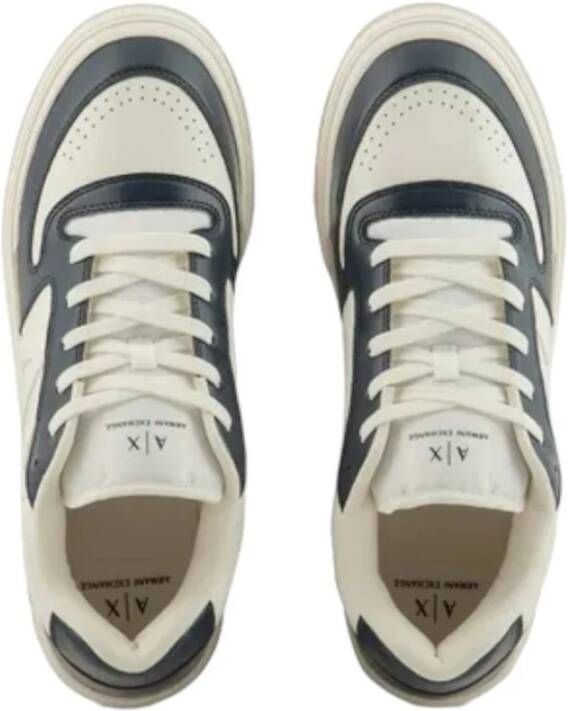 Armani Exchange Lage Sneakers White Heren