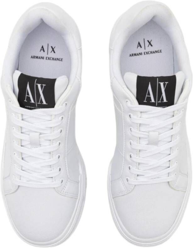 Armani Exchange Lage Sneakers White Heren