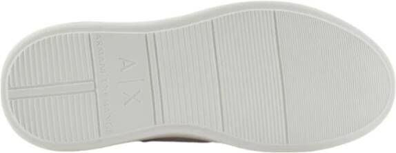 Armani Exchange Lage Top Sneakers White Dames