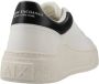 Armani Exchange Leren sneakers met labelprint model 'Lion' - Thumbnail 4