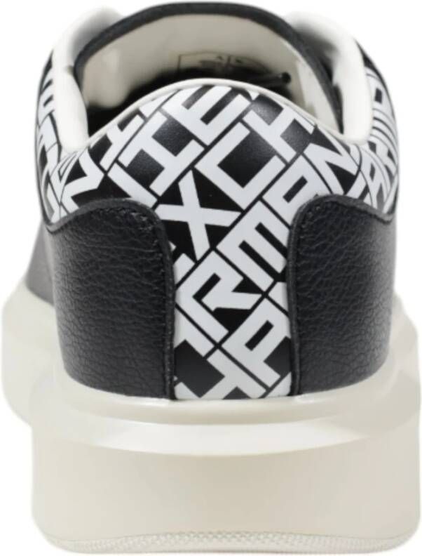 Armani Exchange Leren Herenschoenen Herfst Winter Collectie Black Heren