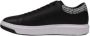 Armani Exchange Leren Sneaker Heren Herfst Winter Collectie Black Heren - Thumbnail 4