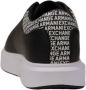 Armani Exchange Leren Sneaker Heren Herfst Winter Collectie Black Heren - Thumbnail 5