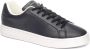 Armani Exchange Leren Sneakers met Logo Detail Black Heren - Thumbnail 2