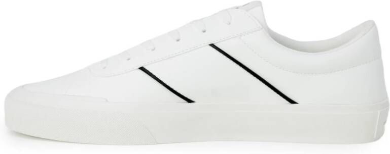 Armani Exchange Leren Sneakers voor Heren White Heren