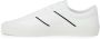 Armani Exchange Leren Sneakers Wit Herfst Winter Vetersluiting White Heren - Thumbnail 4