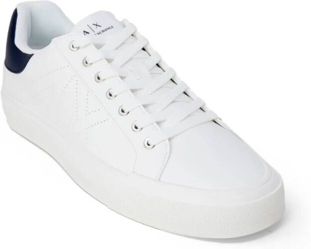 Armani Exchange Men's Sneakers Wit Heren