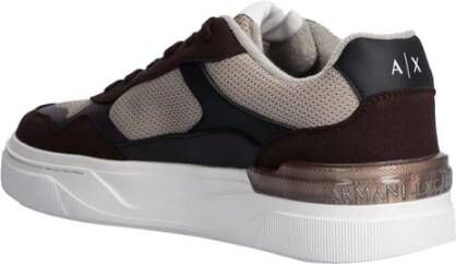 Armani Exchange Moderne en veelzijdige herensneakers Brown Heren