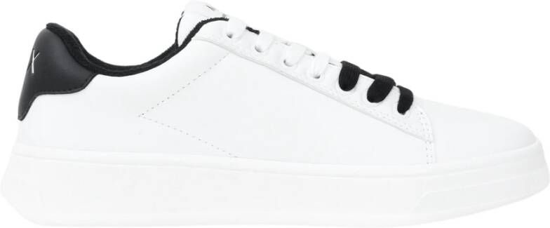 Armani Exchange Moderne witte sneakers voor heren White Heren