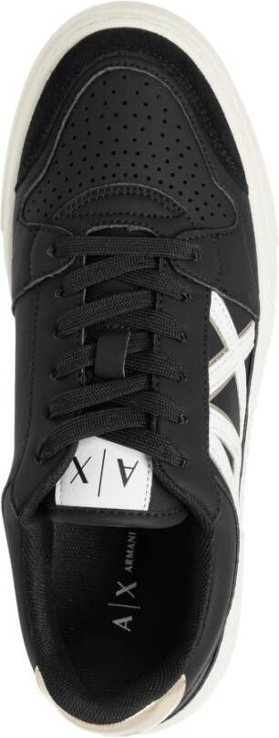 Armani Exchange Multicolor Veterschoenen Black Dames