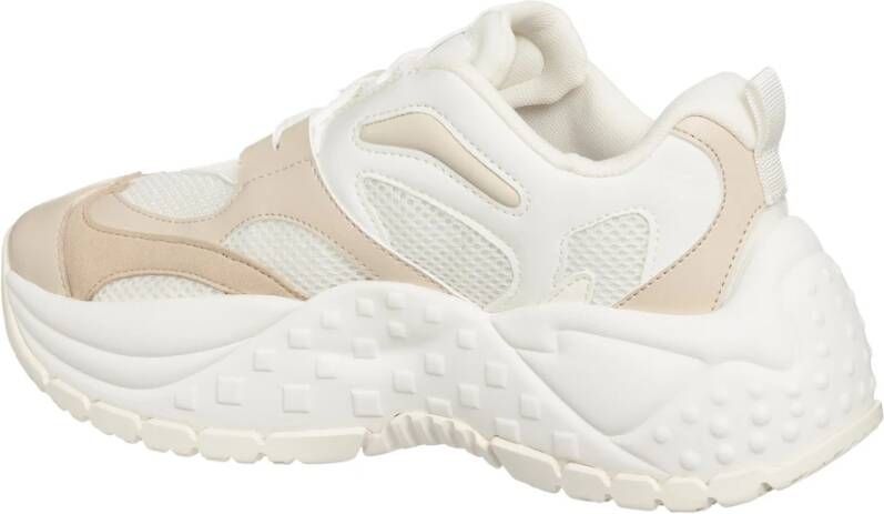 Armani Exchange Multikleur Veterschoenen White Dames