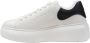 Armani Exchange Polyester Dames Sneakers Collectie White Dames - Thumbnail 5