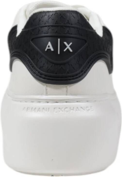 Armani Exchange Polyester Dames Sneakers Collectie White Dames